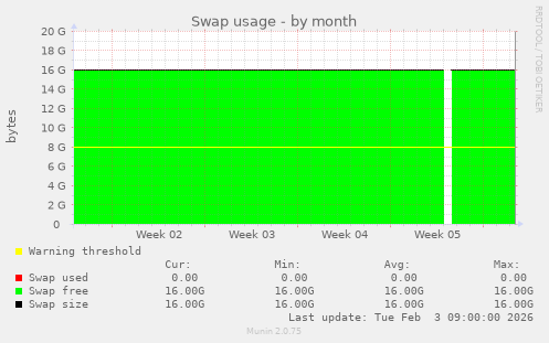 Swap usage